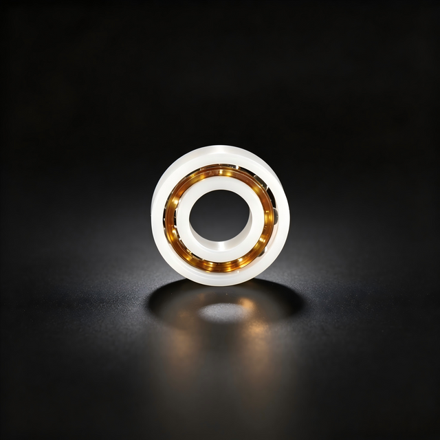 Plastic Deep Groove Ball Bearing 6203 With POM and PA and PE Bearing