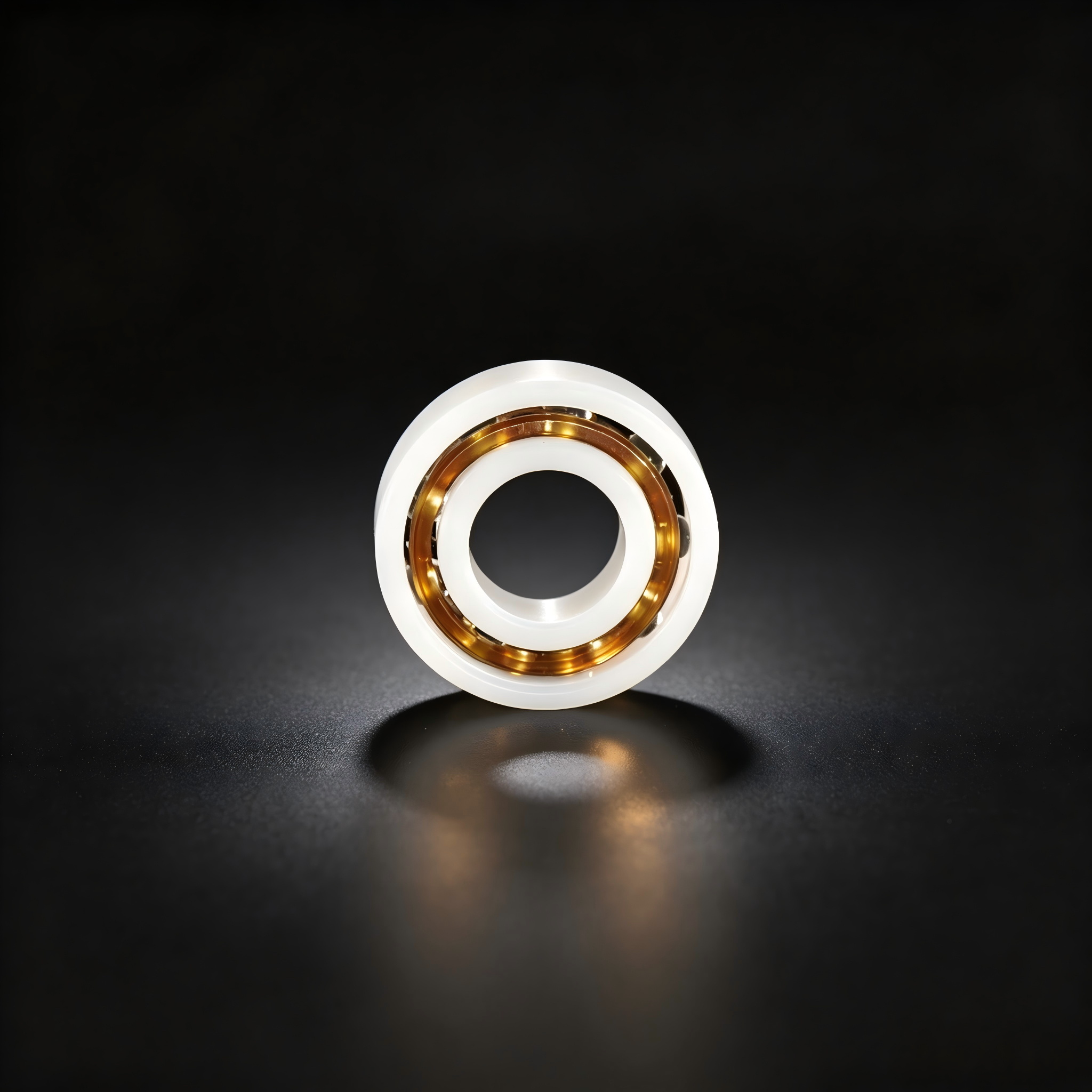 Plastic Deep Groove Ball Bearing 6203 With POM and PA and PE Bearing