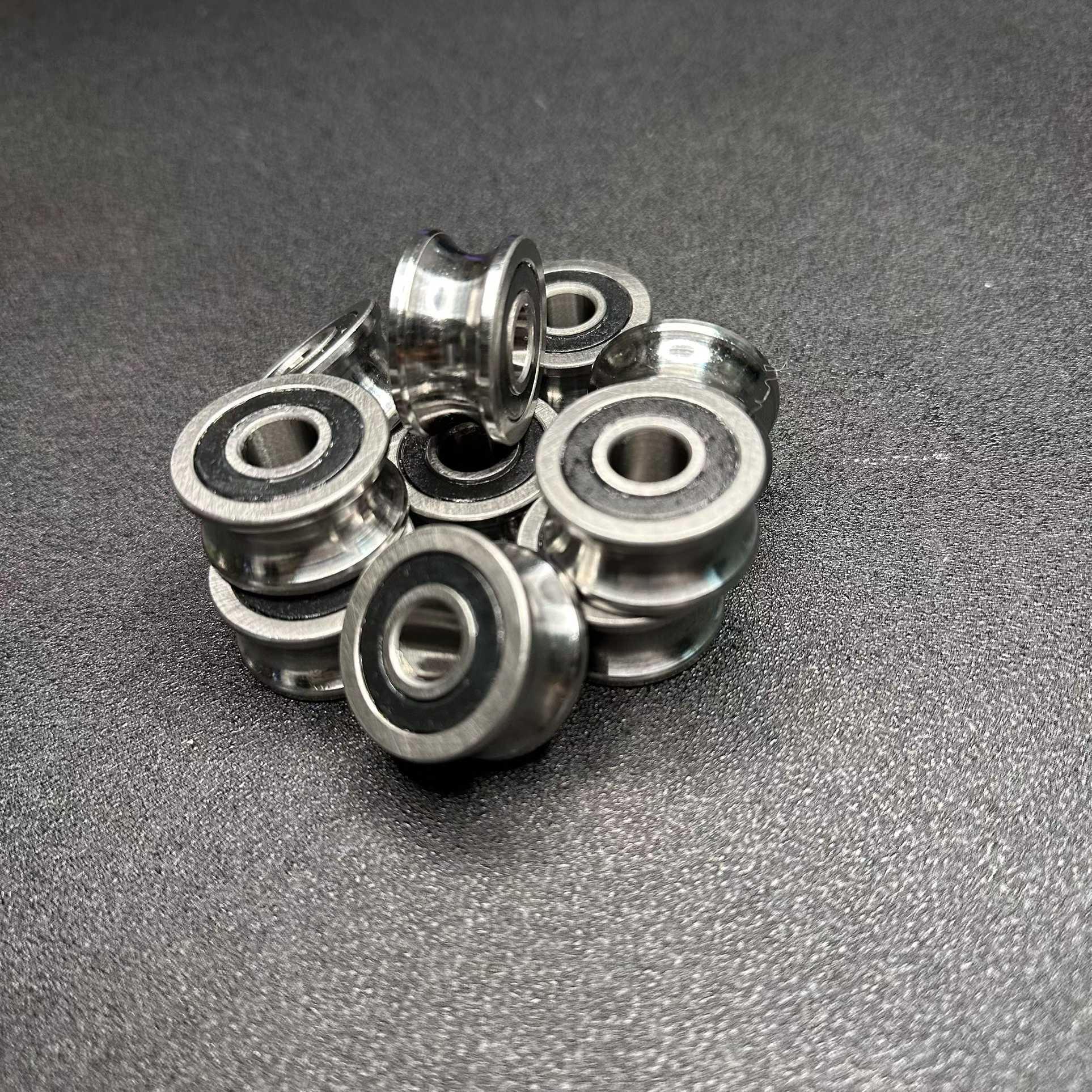 Deep groove ball bearings V6004 6005 6200 6202 6203 6204 6205 6206 6305 6306 outer ring with groove bearing