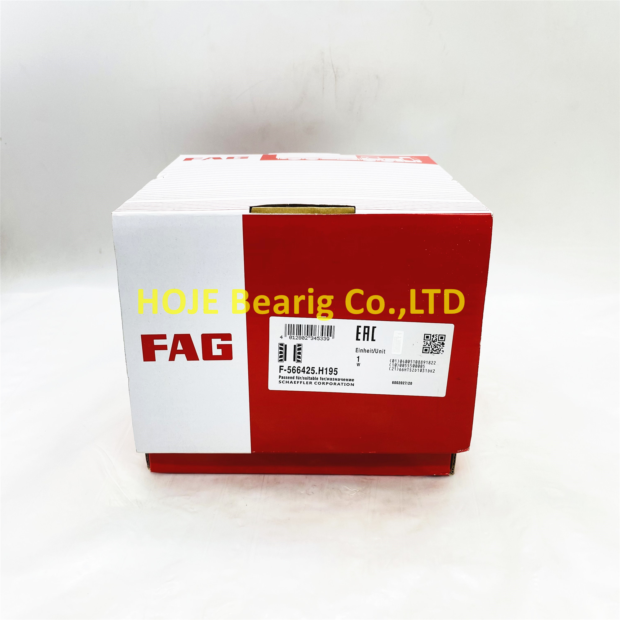 FAG Auto Wheel Bearing 566425.H195 Truck Wheel Hub Bearing 566425.H195 FAG