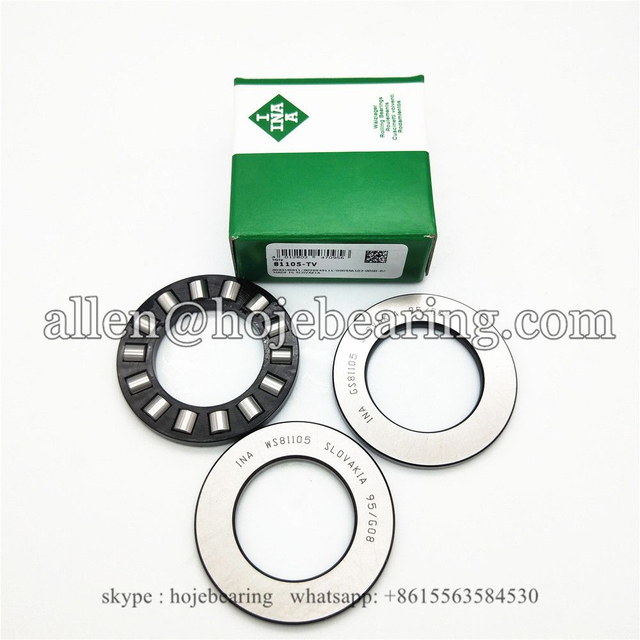 25x42x11mm GS+WS+K 81105-TV INA Cylindrical Thrust Roller Bearing
