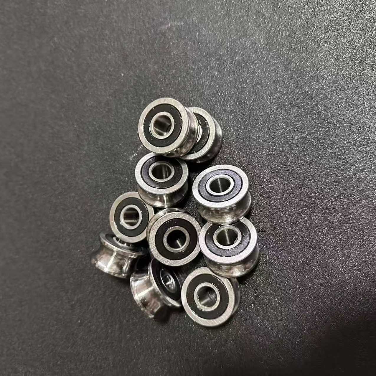 Deep groove ball bearings V6004 6005 6200 6202 6203 6204 6205 6206 6305 6306 outer ring with groove bearing