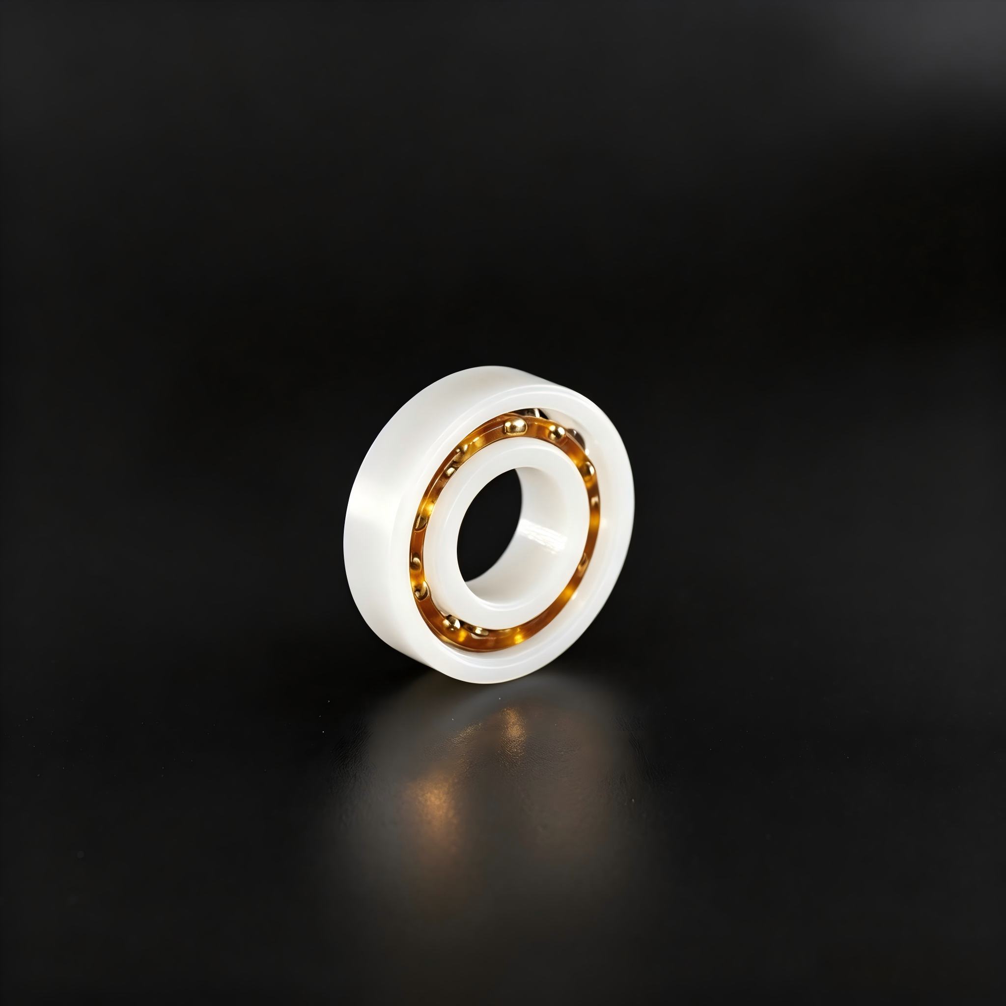 Plastic Deep Groove Ball Bearing 6203 With POM and PA and PE Bearing